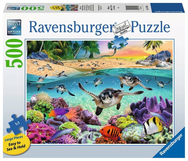 Ravensburger 17456 palapeli Kuviopalapeli 500 kpl Vedenalainen Ravensburger 17456 palapeli Kuviopalapeli 500 kpl Vedenalainen