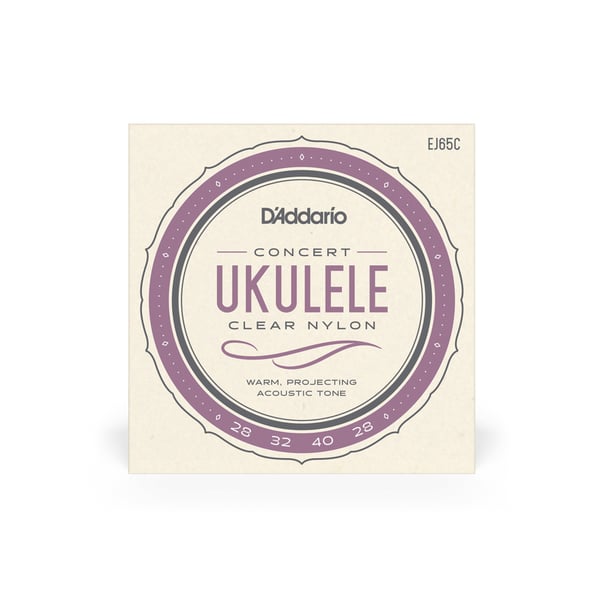 D'Addario EJ65C streng til musikinstrument 4 stk Nylon Ukulele