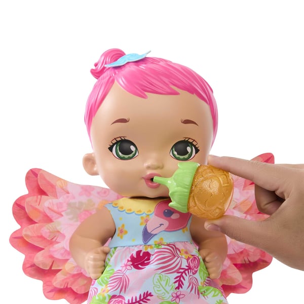 My Garden Baby FEED & CHANGE FLAMINGO BABY