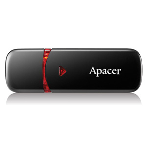Apacer AH333 32GB USB-sticka USB Type-A 2.0 Svart