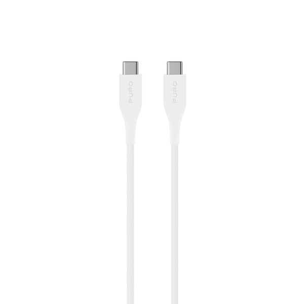 PURO CUSBCUSBCWHI USB-kaapeli USB 2.0 1 m USB C 0,48 Gbit/s Valkoinen PURO CUSBCUSBCWHI USB-kaapeli USB 2.0 1 m USB C 0,48 Gbit/s Valkoinen