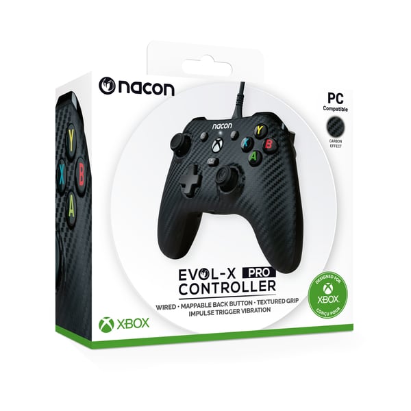 NACON EVOL-X PRO Kulfiber USB Gamepad PC, Xbox