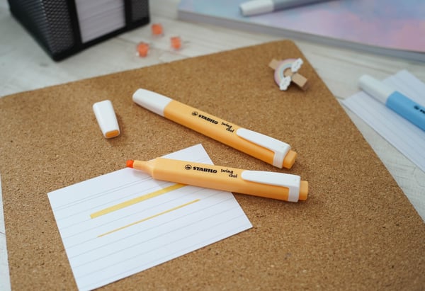 Miniatyrbillede 6 af 7: STABILO swing cool Pastel speedmarker 1 stk Mejselspids Orange