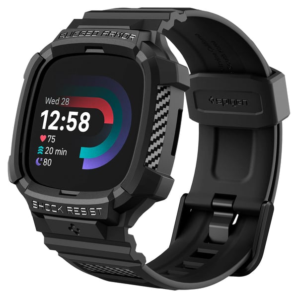 Pikkukuva 1 / 11: Spigen Rugged Armor Pro Kotelo Musta Termoplastinen polyuretaani (TPU)