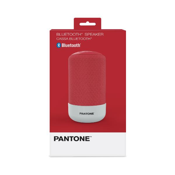Miniatyrbild 2 av 2: Pantone PT-BS001R1 bärbara högtalare och partyhögtalare Röd 5 W