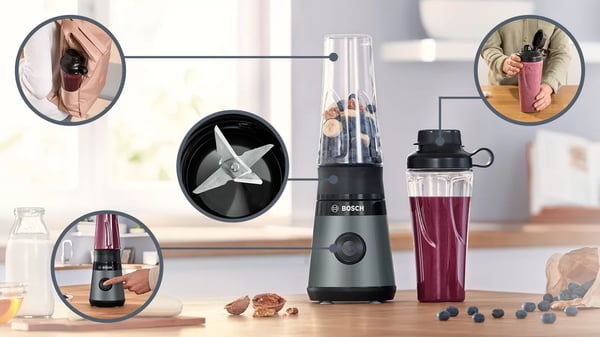 Bosch VitaPower MMB2111S mixer 0,6 l Bänkmixer 450 W Silver