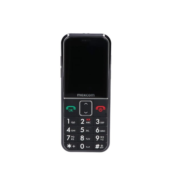 MaxCom MM730 mobiltelefon 5,59 cm (2.2") Sort Senior telefon