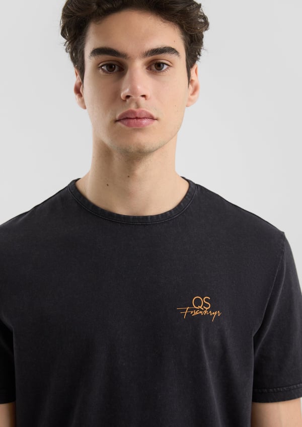 s.Oliver 2169857.99D0.XS skjorte & top T-shirt Kort ærme Bomuld