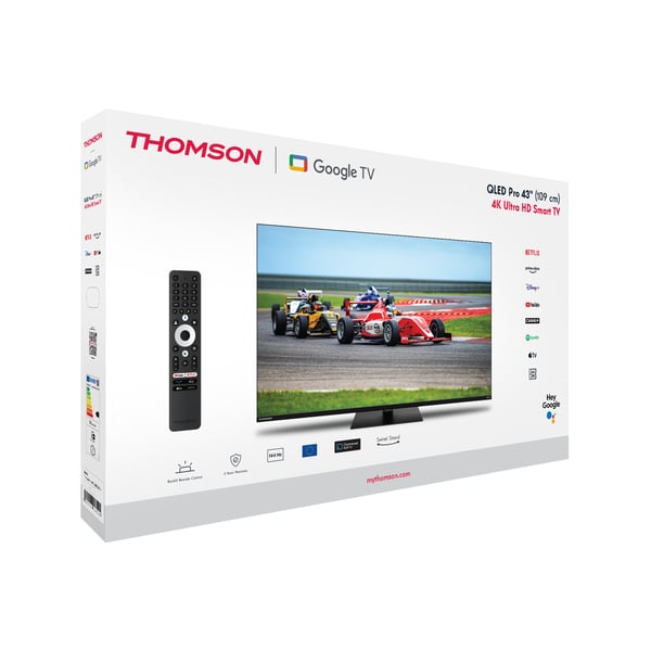 Miniatyrbillede 6 af 10: Thomson 43QG7C14 TV 109,2 cm (43") 4K Ultra HD Smart TV Wi-Fi Sort