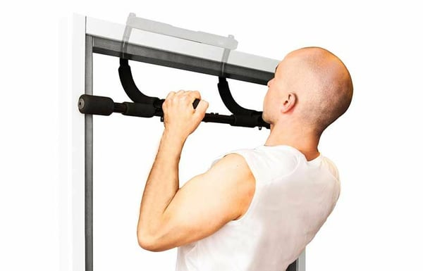 Miniatyrbild 3 av 3: Gymstick 62065 chin up-stång 100 kg Svart Dörr
