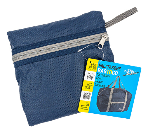 Miniatyrbillede 6 af 6: Wedo 58 2602 håndtaske og skuldertaske Nylon Blå Unisex