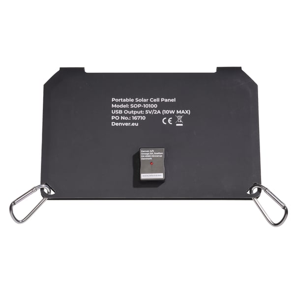 Denver PPS-42000 solpanel 10 W Monokrystallinsk silicium