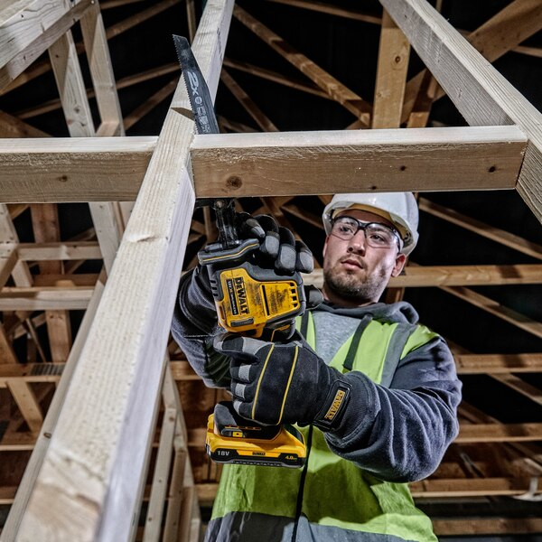 Miniatyrbillede 3 af 3: DeWALT DCS369M2-QW frem- og tilbagegående sav 2800 spm Sort, Gul