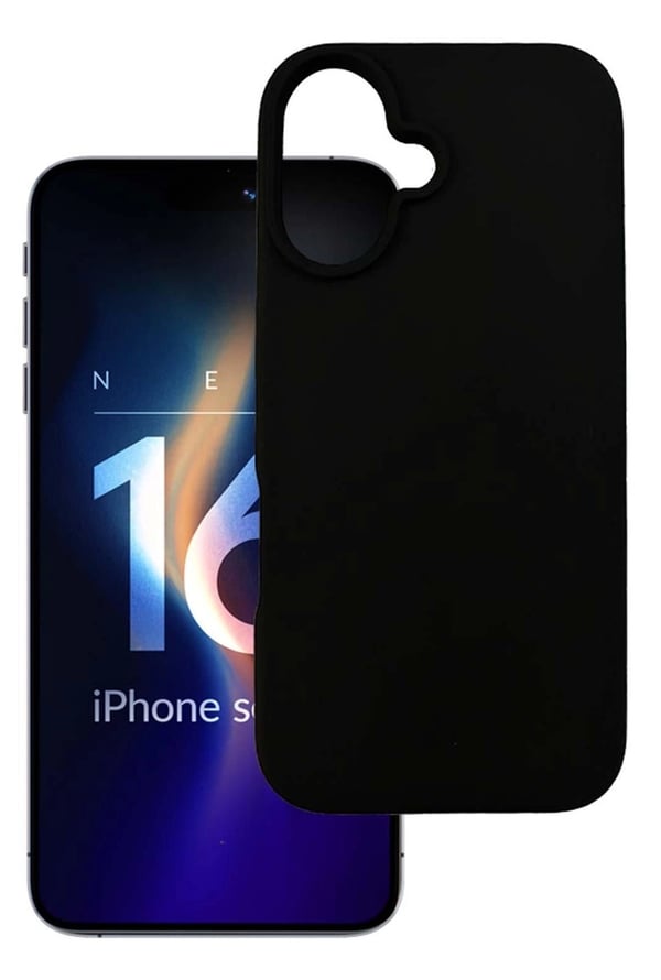 Miniatyrbillede 1 af 2: 3MK Silicone Case mobiltelefon etui 15,5 cm (6.1") Cover Sort