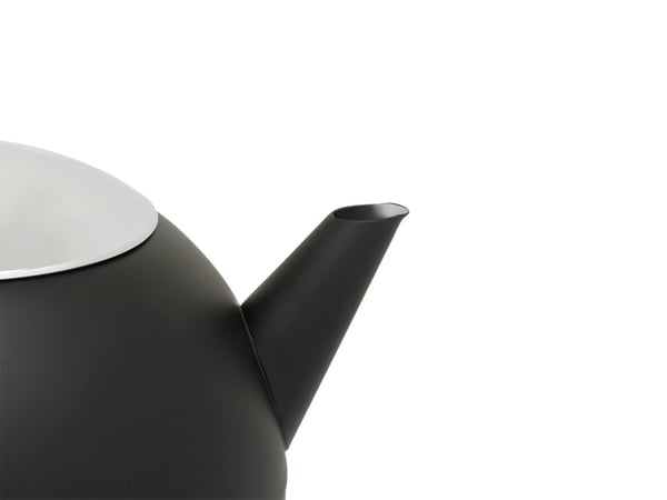 Bredemeijer Bella Ronde Enklel tekanna 1200 ml Svart, Krom