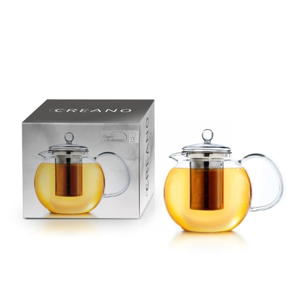 Miniatyrbild 1 av 2: Creano 75056 Enklel tekanna 1300 ml Transparent