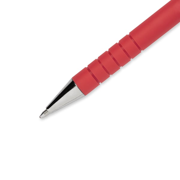 Miniatyrbild 3 av 3: Papermate FlexGrip Ultra Röd Kulspetspenna, pinnformad Medium 12 styck
