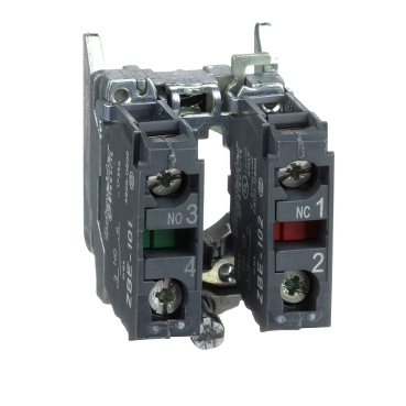 Pikkukuva 1 / 9: Schneider Electric APUKYTKIN M.KIINN.LEV. 1NC1NO / SCHN.E ZB4-BZ105 ZB4BZ105
