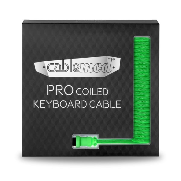 Miniatyrbild 5 av 5: Cablemod CM-PKCA-CLGALG-KLG150KLG-R USB-kablar 1,5 m USB A USB C Grön