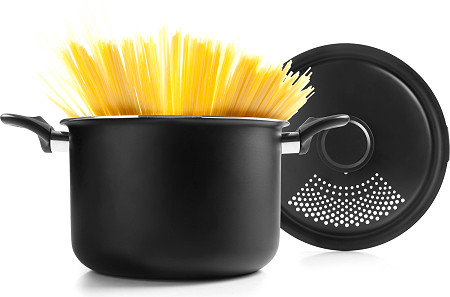 Miniatyrbillede 1 af 3: Ibili 411522 pasta gryde 5,6 L 22 cm Aluminium