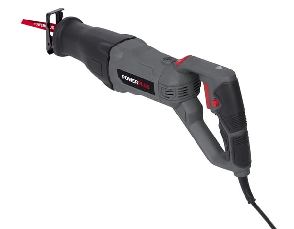 Powerplus POWE30030 mäntäsaha 2800 spm 710 W Musta, Harmaa, Punainen