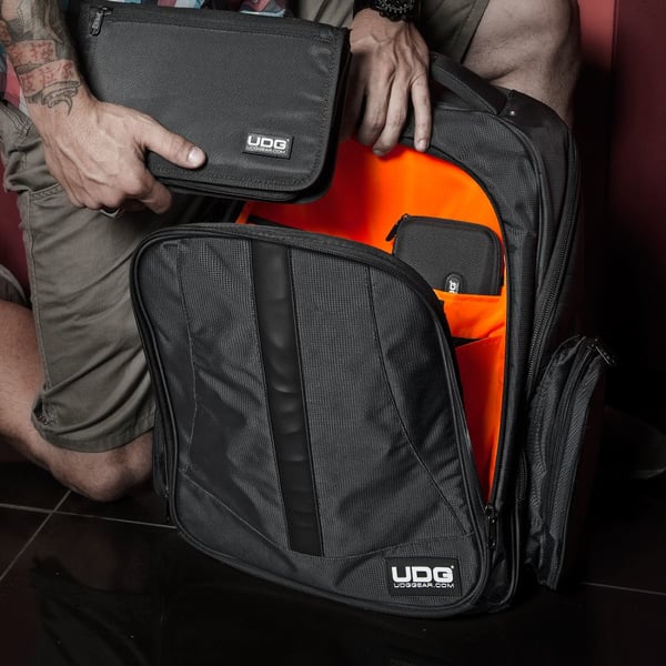 UDG GEAR U9102BL/OR DJ controller Rygsæktaske Nylon Sort, Orange