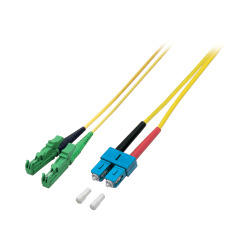 EFB Elektronik O0939.25 InfiniBand og fiberoptisk kabel 25 m E-2000 (LSH) SC Gul