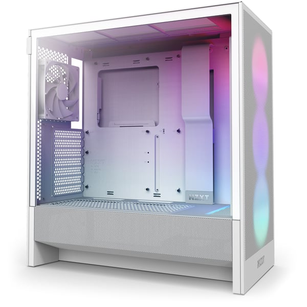 NZXT H5 Flow RGB Midi Tower Hvid