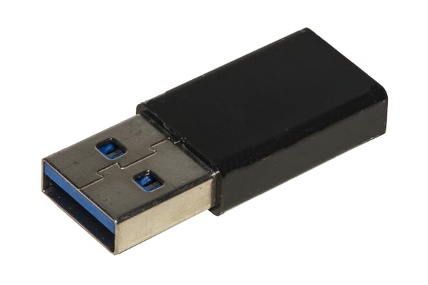 LINK LKADAT114 kabel kønsskifter USB 3.0 Type A USB 3.0 Type C Sort