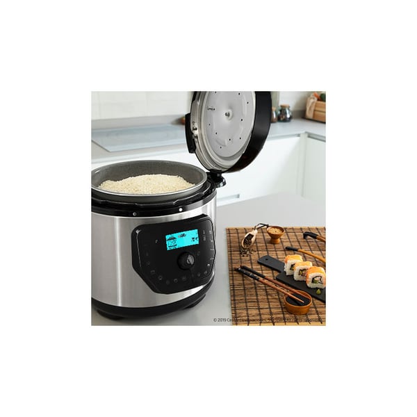 Cecotec Olla GM H Deluxe 6 L Sort, Rustfrit stål