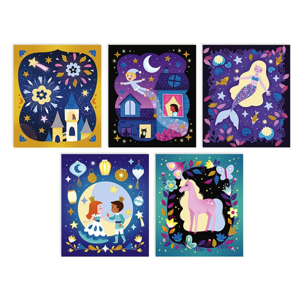 Miniatyrbild 7 av 13: JANOD Phosphorescent Sands and Glitter Magic Night