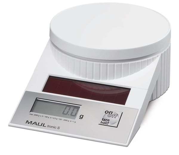 MAUL Solar Letter Scales MAULtronic S 2000 g Sähkökäyttöinen postivaaka Valkoinen