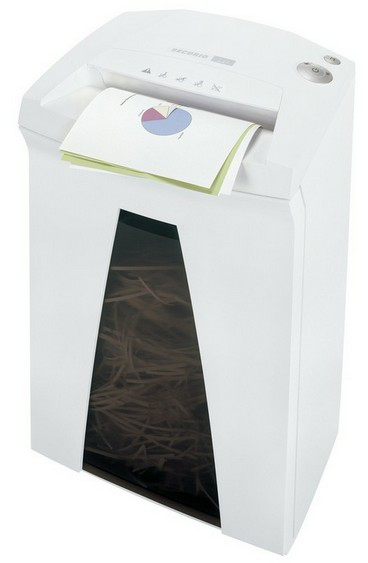 Miniatyrbillede 5 af 5: HSM Securio B24 0,78x11mm papirmakulator Delvist makulering 56 dB 24 cm Hvid