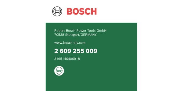 Miniatyrbillede 2 af 3: Bosch 2 609 255 009 borehoved 2 stk