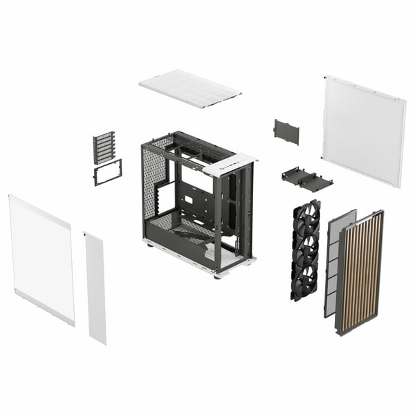 Fractal Design North XL Midi Tower Valkoinen