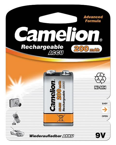 Camelion NH-9V200BP1 Ladattava akku 9V Nikkelimetallihybridi (NiMH)