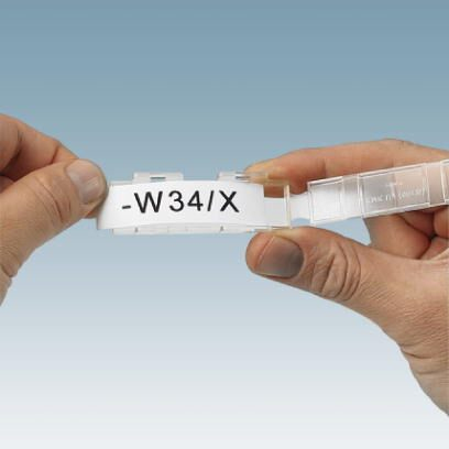 Miniatyrbillede 3 af 5: Phoenix Contact KME Hvid Polyamide 6.6 (PA66) 20 mm 50 stk