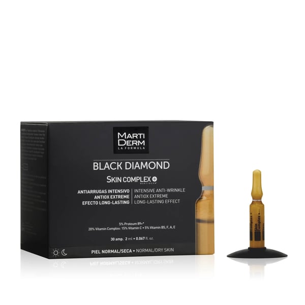 Miniatyrbillede 1 af 3: MartiDerm BLACK DIAMOND Skin Complex Advanced Ansigtsserum 60 ml