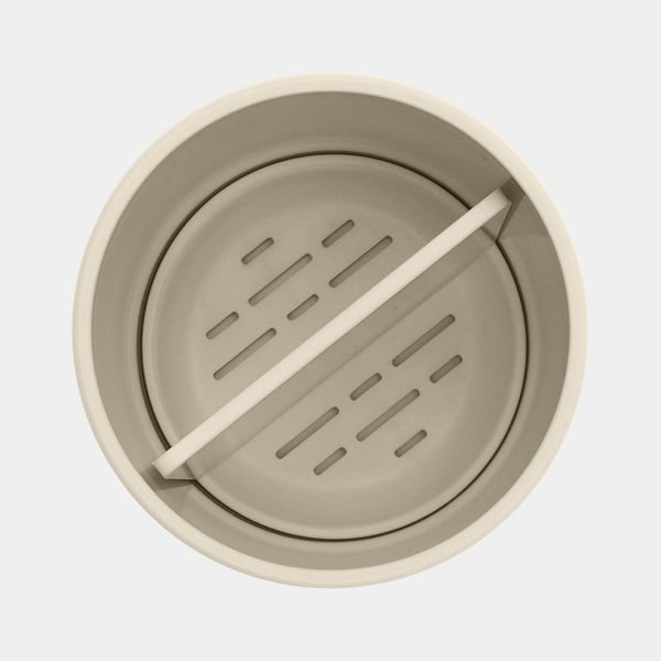 Miniatyrbillede 6 af 6: Brabantia 223341 tandbørste holder Beige Fritstående tandbørsteholder
