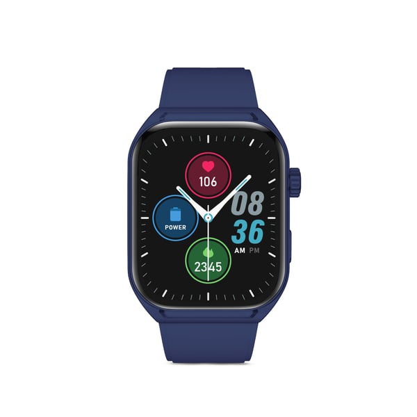 Miniatyrbillede 8 af 8: Ksix BXSW28AZ Smartwatch og sportsur 5,23 cm (2.06") AMOLED Digital 401 x 502 pixel Berøringsskærm Blå