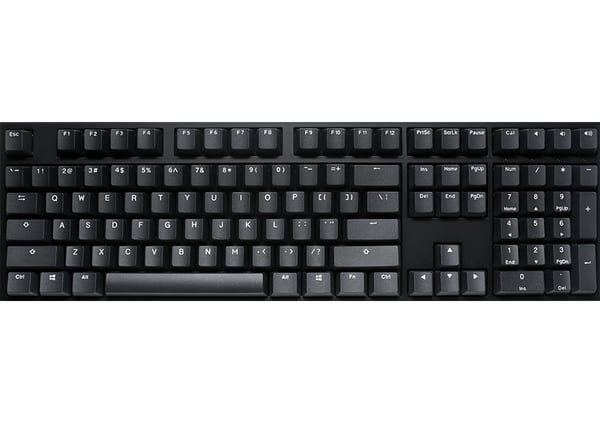 Ducky Origin Phantom Black tastatur Universel USB QWERTY Engelsk Sort