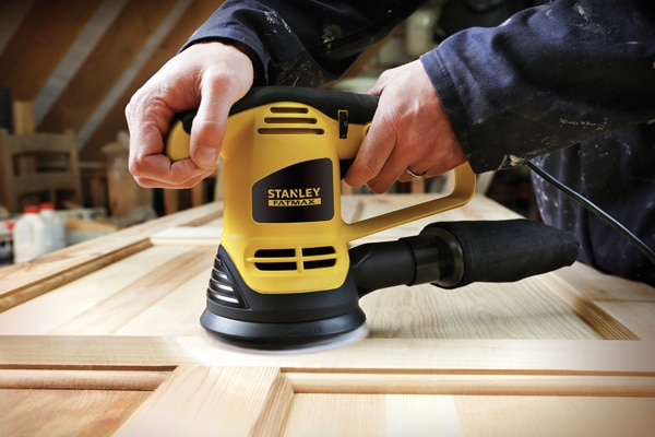 Miniatyrbillede 3 af 3: Stanley FME440K Skivesliber 12000 rpm Sort, Gul 480 W