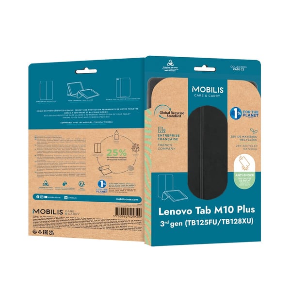 Miniatyrbillede 2 af 5: Mobilis 068013 tablet etui 26,9 cm (10.6") Flipetui Sort
