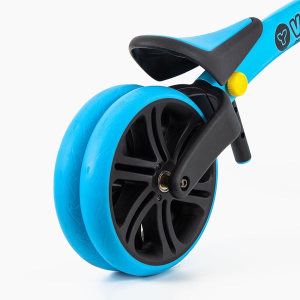 Yvolution Velo Junior Børn Kickbike scooter Sort, Blå, Gul