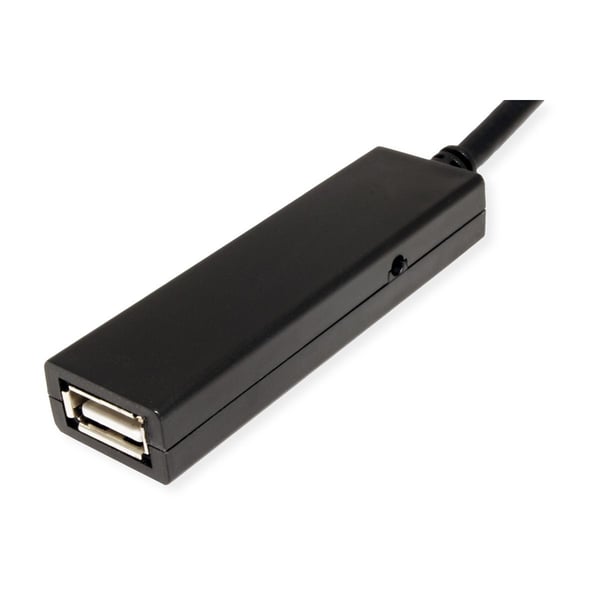 Miniatyrbillede 3 af 4: VALUE 12.99.1113 USB-kabel USB 2.0 15 m USB C USB A 0,48 Gbit/sek. Sort