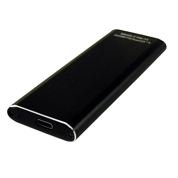 Miniatyrbillede 3 af 9: LC-Power LC-M2-C-NVME drevkabinet SSD kabinet Sort M.2