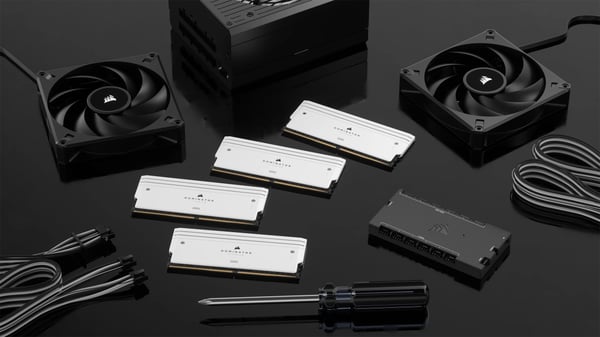 Corsair Dominator Titanium CMP32GX5M2X6600C32W muistimoduuli 32 GB 2 x 16 GB DDR5 288-pin DIMM