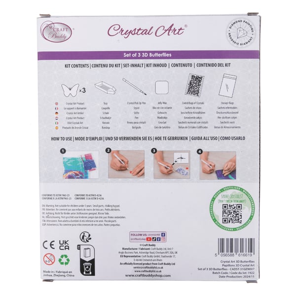 Miniatyrbild 8 av 8: CRAFT Buddy CADST-31GEN007 hobby- och konstleksak