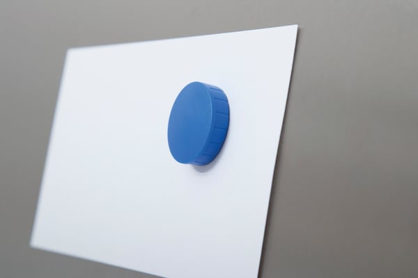 MAUL Solid køleskabsmagnet Plast Blå 10 stk