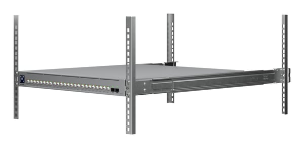 Pikkukuva 9 / 9: Ubiquiti UniFi ECS-24-POE verkkokytkin Hallittu L2/L3 10G Ethernet (100/1000/10000) Power over Ethernet -tuki 1U Harmaa